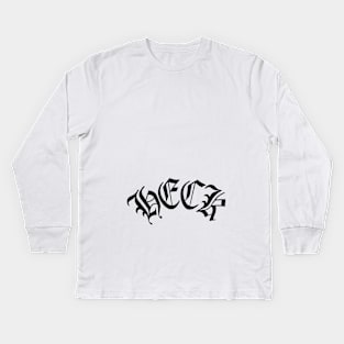 Heck Belly Tattoo Kids Long Sleeve T-Shirt